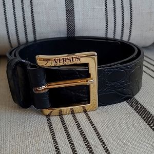 Versace Versus vintage leather belt 90/105